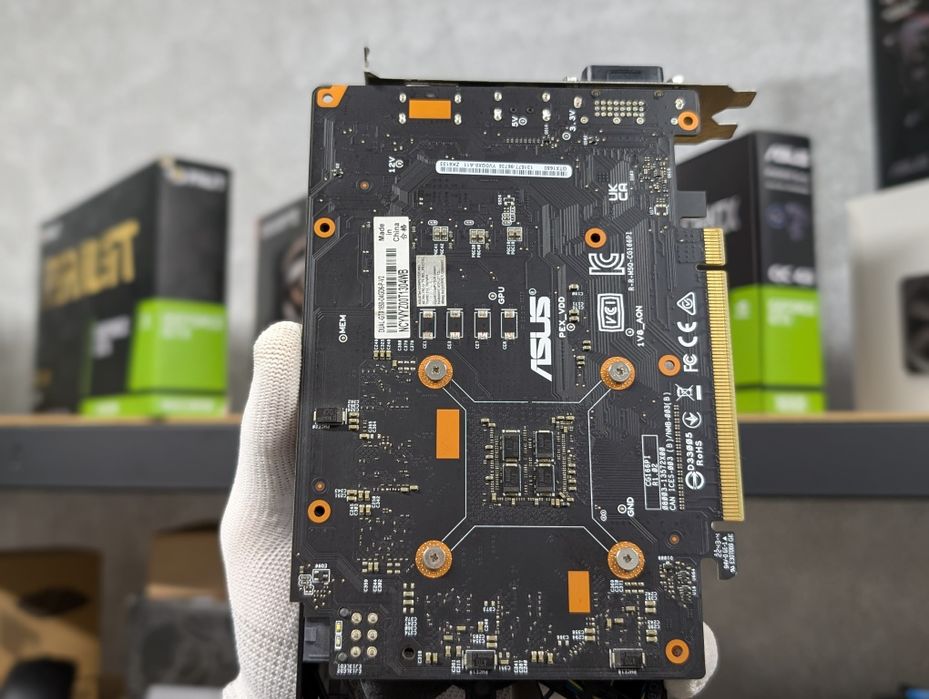 Відеокарта ASUS DUAL GTX 1650 4GB OC (GDDR6)  Гарантія | XPLAY