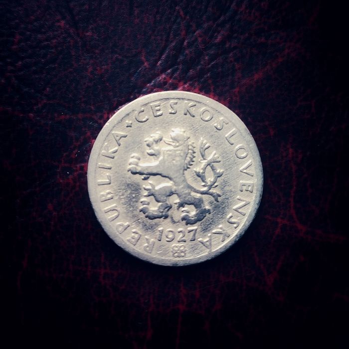 20 halerzy z 1927 roku - Republika Czechosłowacji