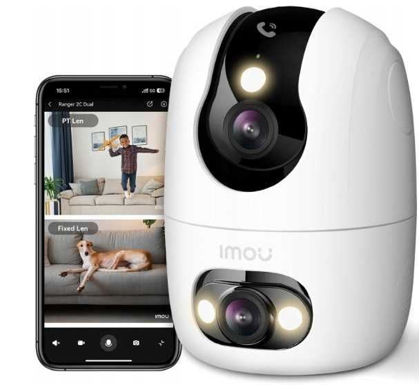 IP-камера IMOU Ranger 2 Dual AI 10MP з двома об'єктивами