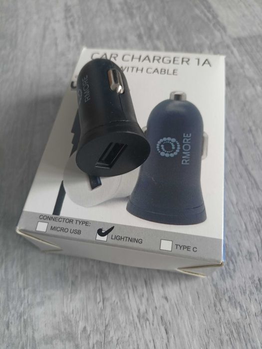 Ładowarka samochodowa USB