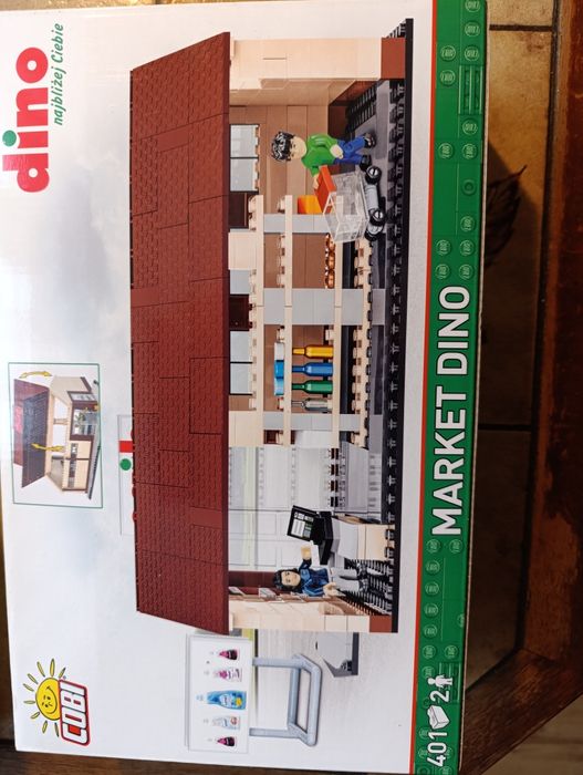Klocki Cobi Market Dino Nowe.