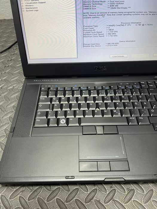 Ноутбук DELL Precision M4500