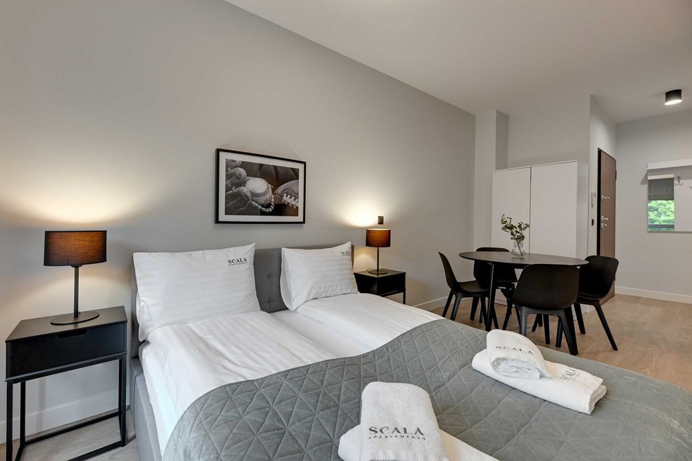 Nowoczesne Studio w pełni wyposażone w centrum | 31 m² | Gdańsk | Dostępne od 1 października