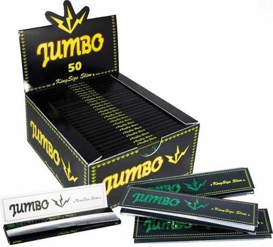 Jumbo King Size slim. 50 szt. Całe opakowanie.