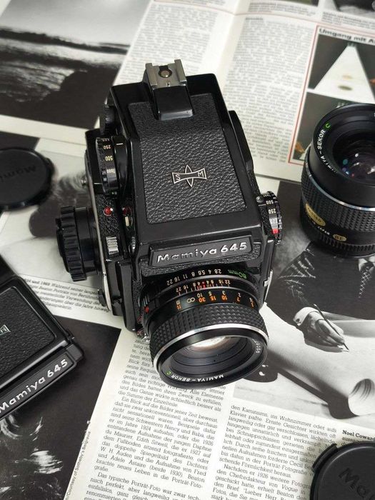 Фотокамера Mamiya 645 1000s with Mamiya-Sekor 80mm f2.8 чудовий стан