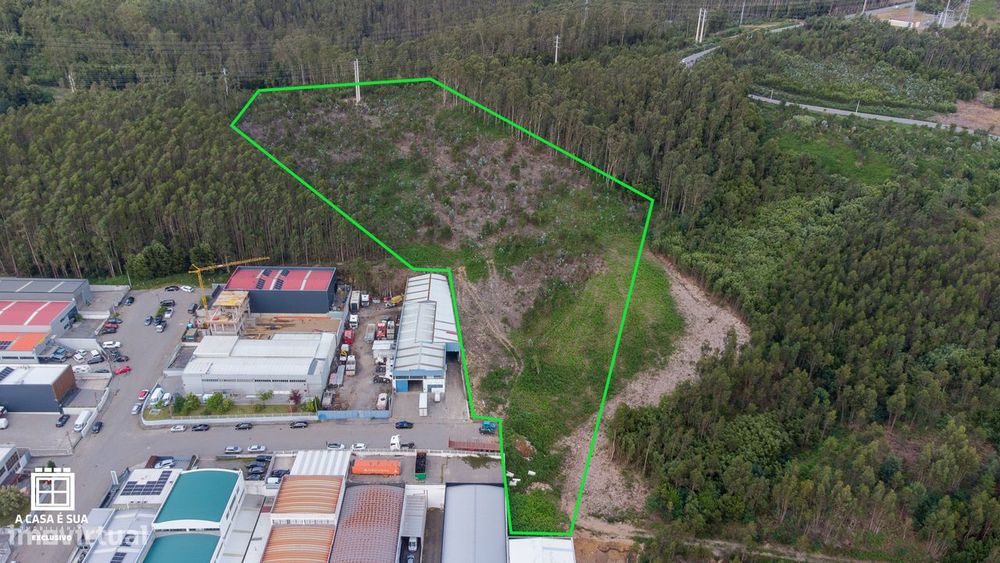 Industrial Plot of 22,830 m² in Cavaco, Santa Maria da Feira