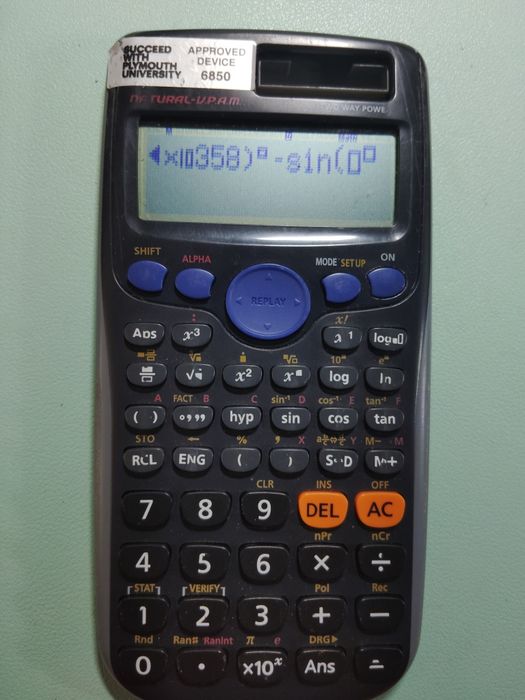 Kalkulator naukowy Casio