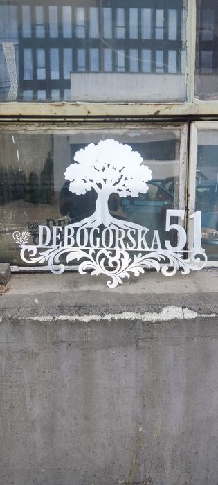 Tabliczka adresowa, tablice adresowe, tabliczka z numerem domu