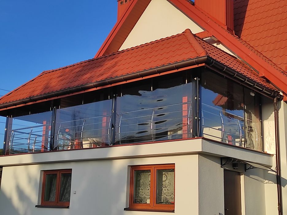 Osłona Tarasu , Altana , Wiatą , Żagle ,Plandeka materiał PCV.