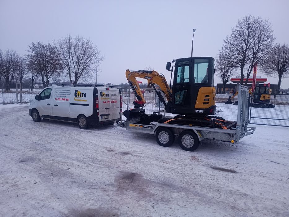 Usługi minikoparką