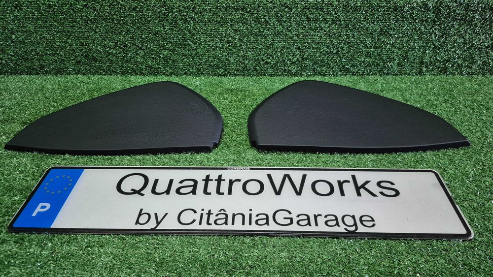 Tampas Laterais Tablier Pretas Originais Audi A4 B6 B7 8E - Excelente Estado