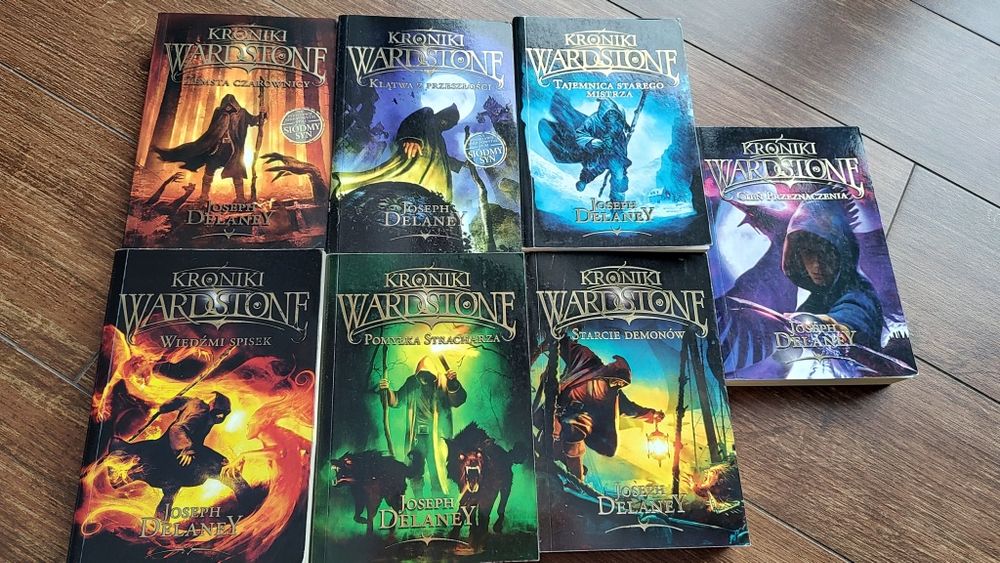 Kroniki Wardstone tomy 1, 2, 3, 4, 5, 6, 8