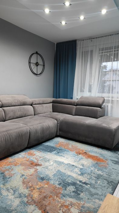 Narożnik rozkładany z funkcją spania włoską