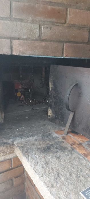 Recuperador de calor a lenha c/ventilador