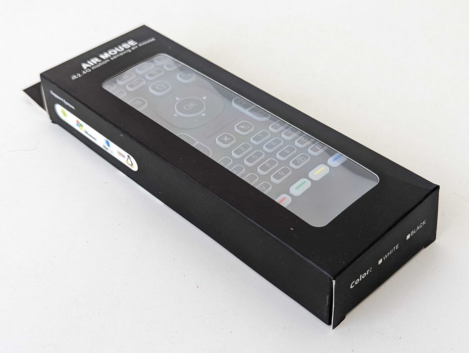 Comando Universal USB | Air Mouse | Teclado QWERTY | Luz | MX3