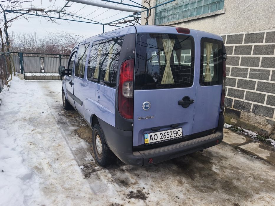 Fiat doblo 1.9 d 2005 рік фіат добло