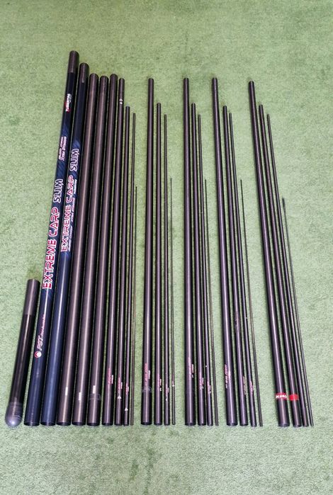 Tyczka Tubertini EXTREME CARP SLEAM 13m w dużym packu.  TANIO!!!