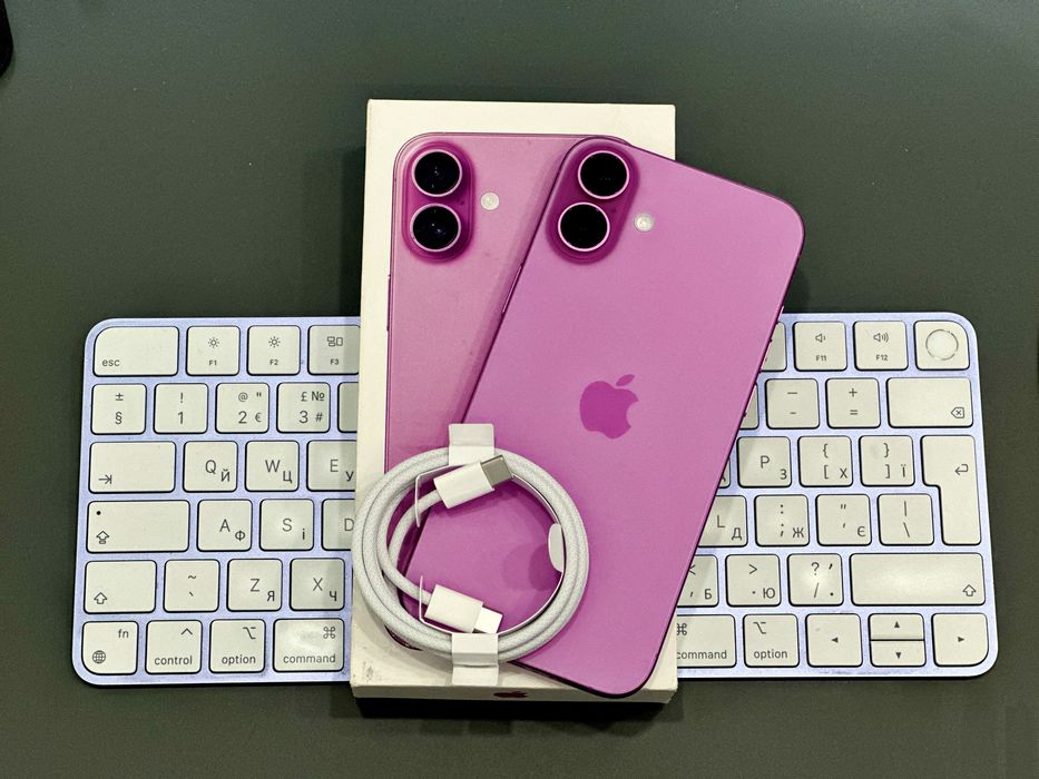 iphone 16 plus pink - купити мобільні телефони та смартфони - Ціна