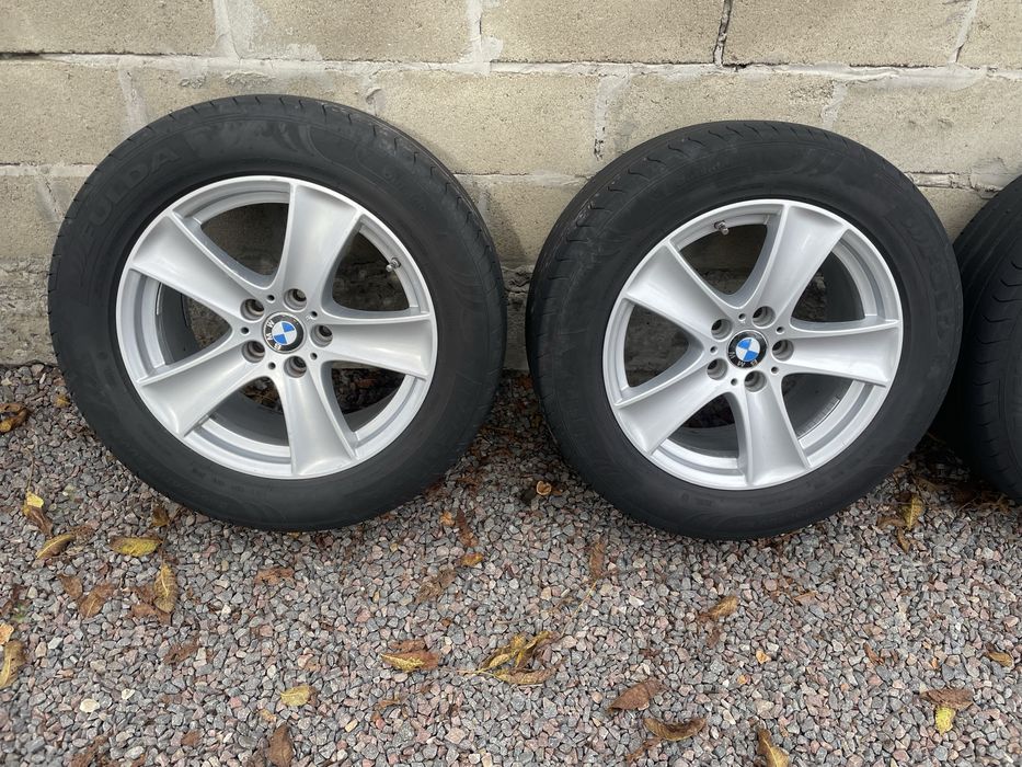 Диски +шини R18 5/120 ET46 8J стояли нс Х5 E70