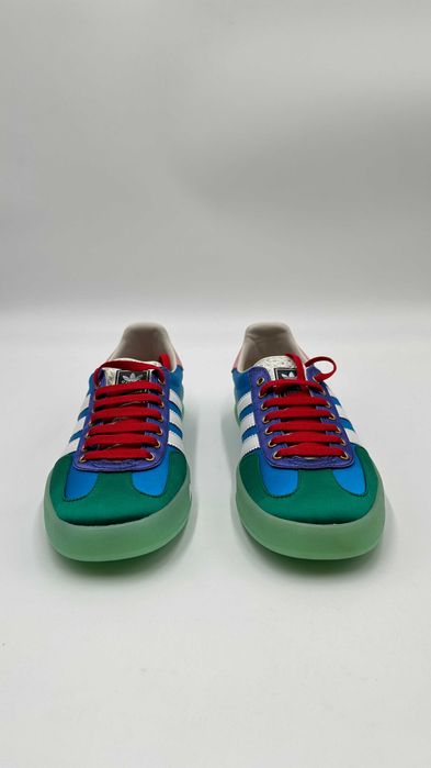 Sapatilhas adidas x Gucci Gazelle Azul Claro Tamanho 40 Novas