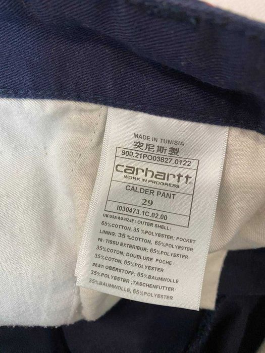 Штани Carhartt WIP Calder Pant , Темно-сині, Оригінал, Розмір 29
