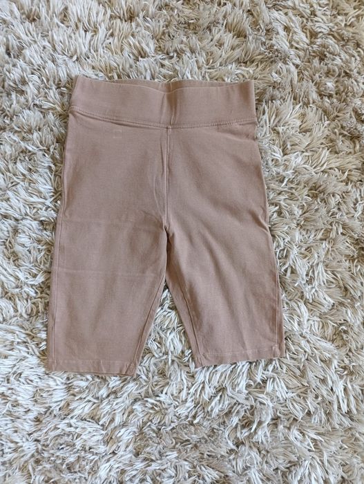 Legginsy beżowe kolarki