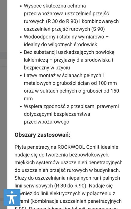 Plyta penetracyjna ROCKWOOL Conlit