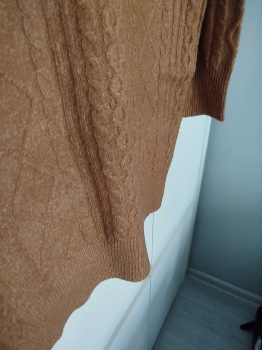 Sweter damski sukienka tunika M/L