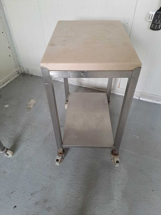 Cepo móvel para talho / mesa de desmancha