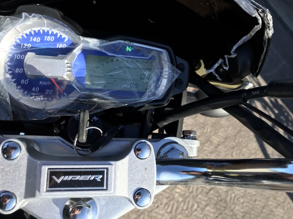 Доставка мотоциклVIPER ZS200A MYSTANG NEW2025