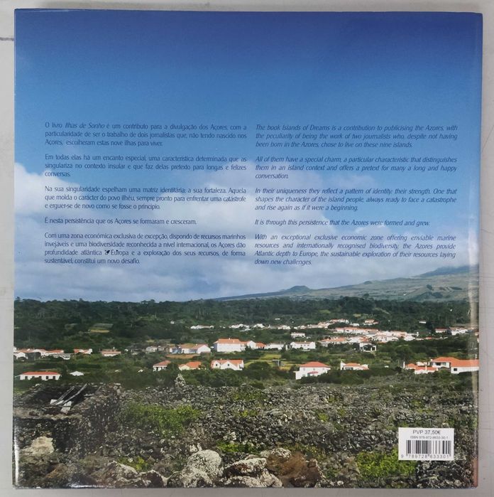 Açores - Ilhas de Sonho.  Livro como novo