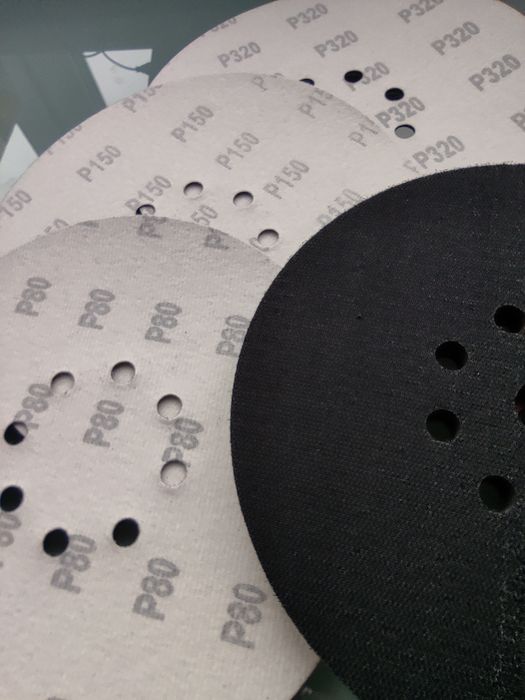 210/215/225 мм підошва тарілка шліфмашини жираф і 3 шліфпапери