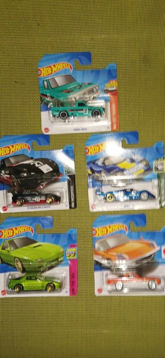 5 modeli Mazda od Hot Wheels