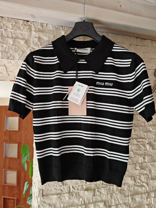 Sweterek polo miu