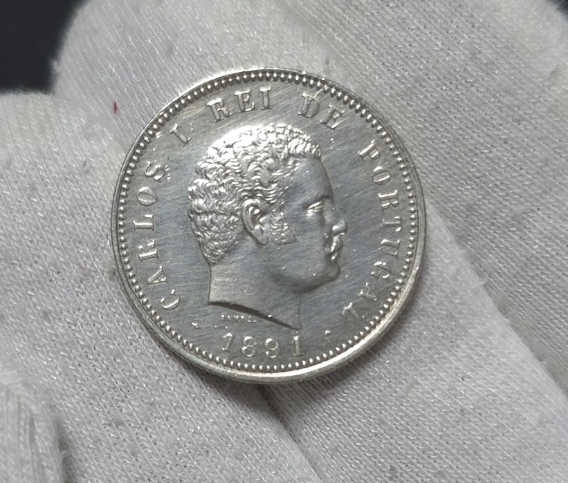 200 reis 1891 D.carlos i MBC