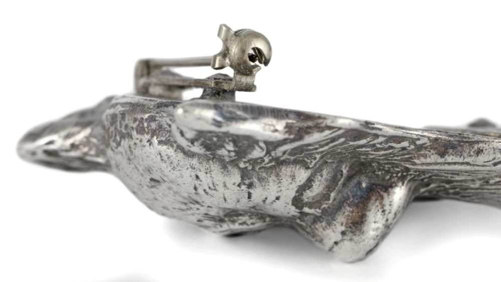 Chihuahua długowłosy clipring posrebrzany Art-Dog