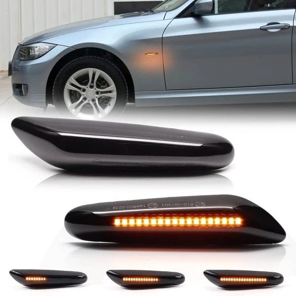 Piscas laterais led dinâmicos Golf 4 /Ibiza 6l /Audi A3 8L /BMW (NOVO)