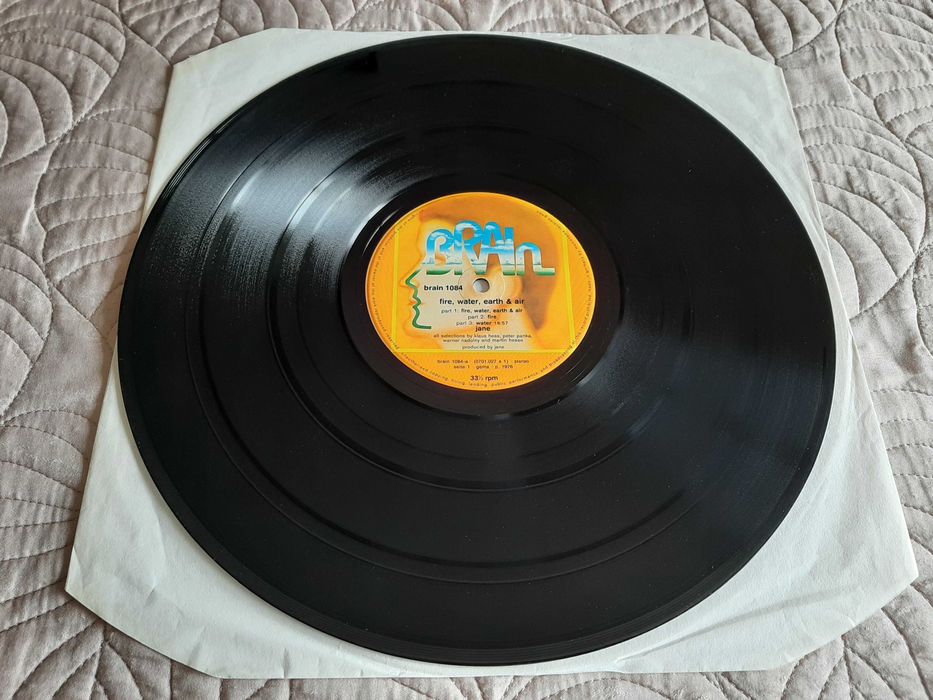 Jane - Fire, Water, Earth & Air - Germany - Vinil LP