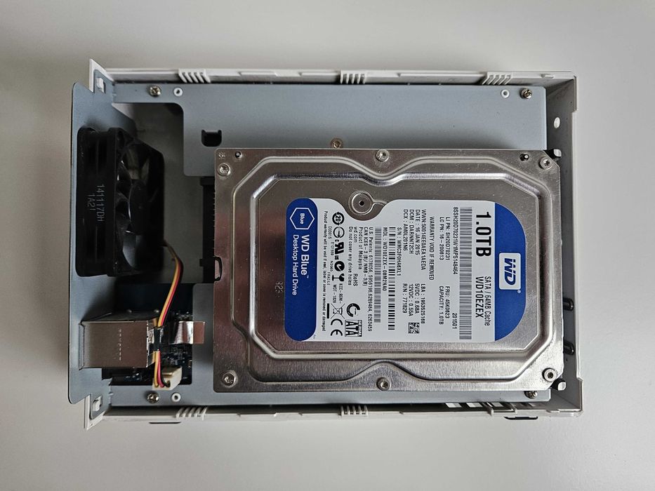 Synology DS115j, DYSK WD BLUE 1000GB, NAS