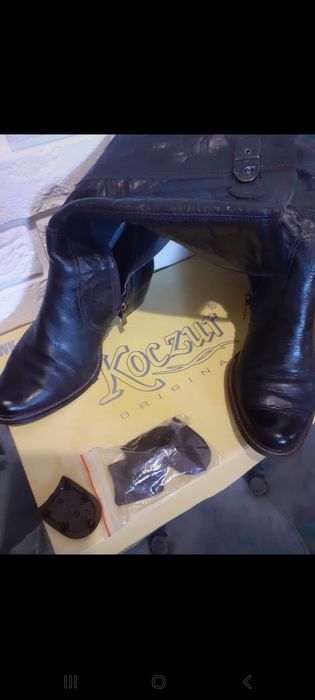 Kozaki koczur skóra 40