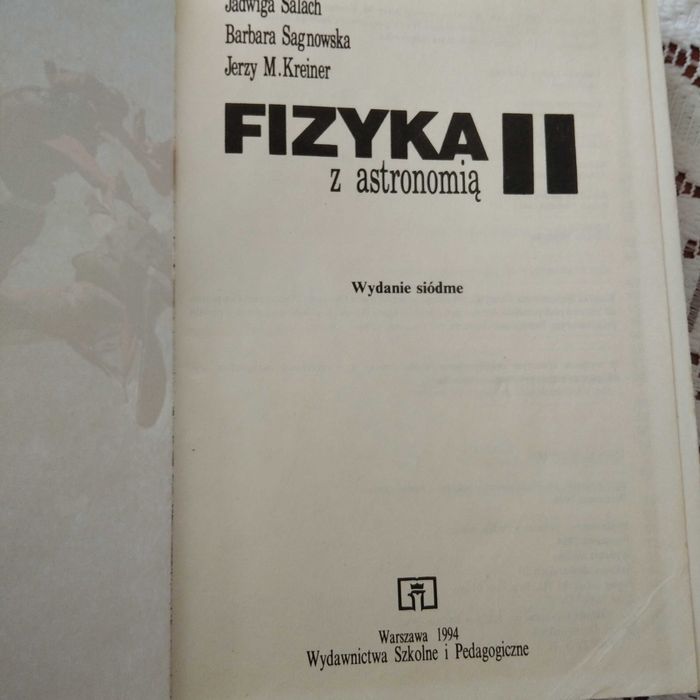 Fizyka II z astronomią J. Salach