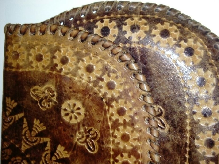 Carteira em pele vintage