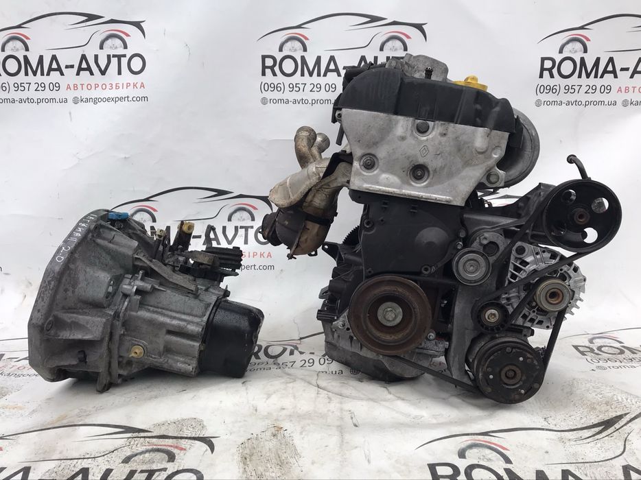 Двигун 2.0 IDE F5R Мотор Renault Megane I Laguna II Двигатель Рено Меган Лагуна