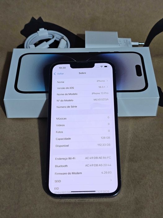 Iphone 13PRO 128GB.  Excelente.  100% Bateria original