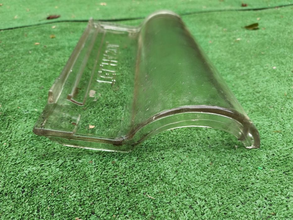 Telhas de Vidro Transparente (Telhasol) – Cerca de 60 Unidades