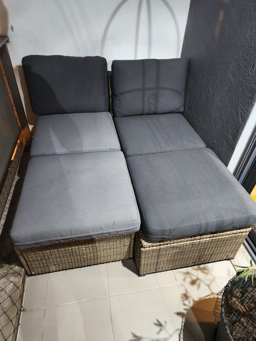 Conjunto de sofás para exterior Ikea