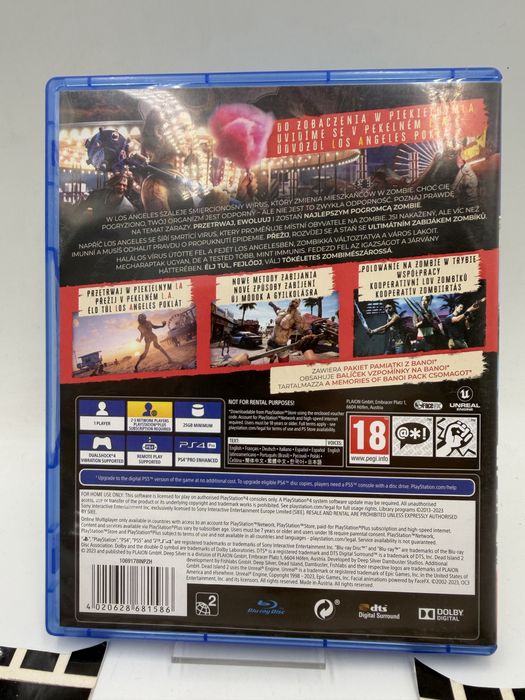 PL Dead Island 2 Ps4 Ps5 Gwarancja