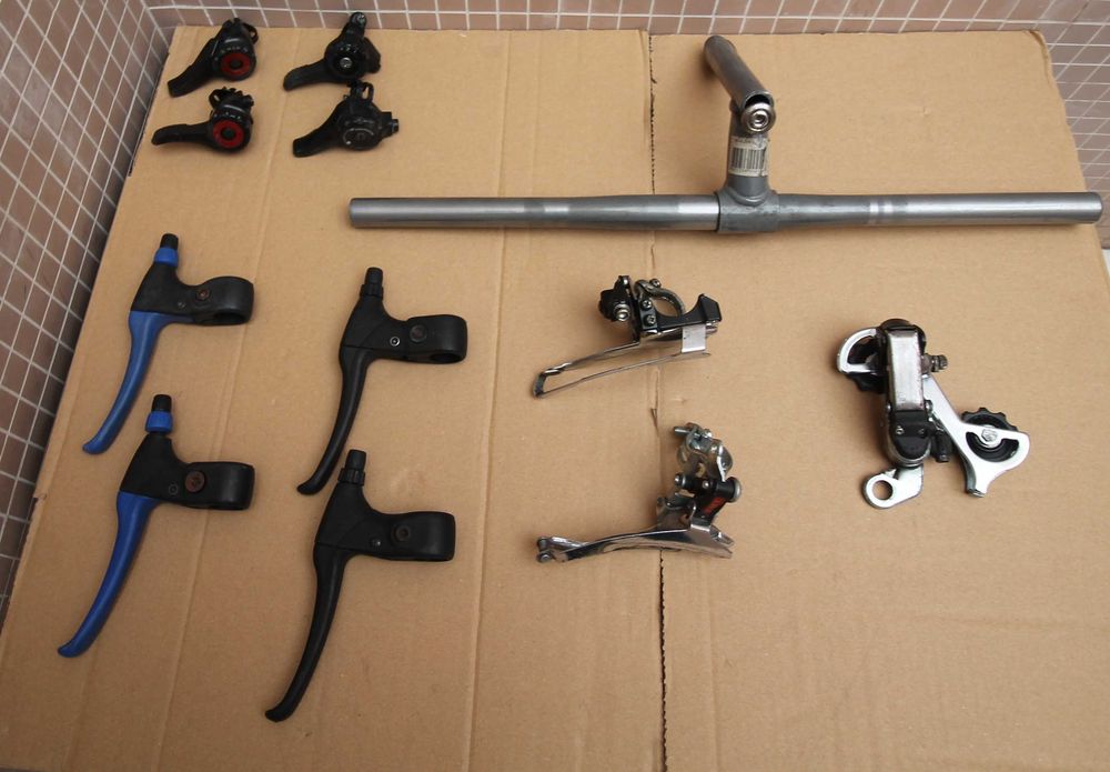 oportunidade 
acessorios /peças para bicicletas