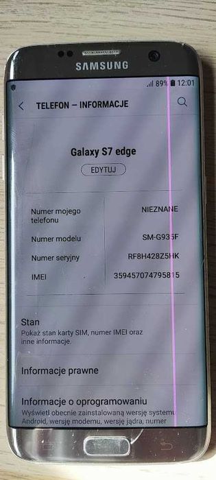 Samsung Galaxy S7 Edge SM-G935F