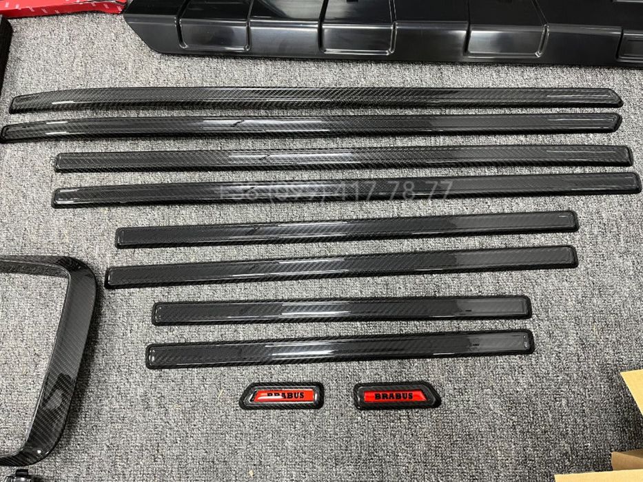 Молдинги корпуса BRABUS Rocket карбоновые Mercedes W463 W463A W464 G63 Карбон